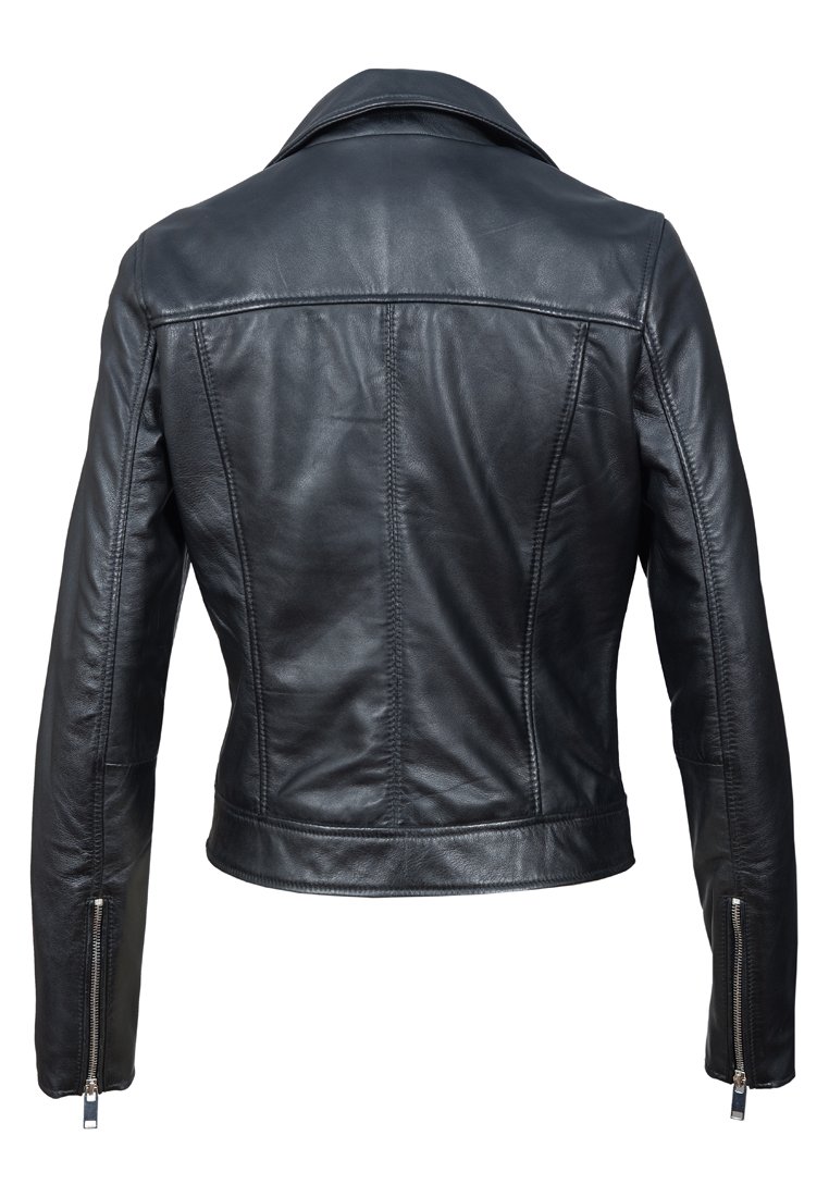 Ladies Jackets Lee Cooper Pu Biker Jacket Lee Cooper Leather
