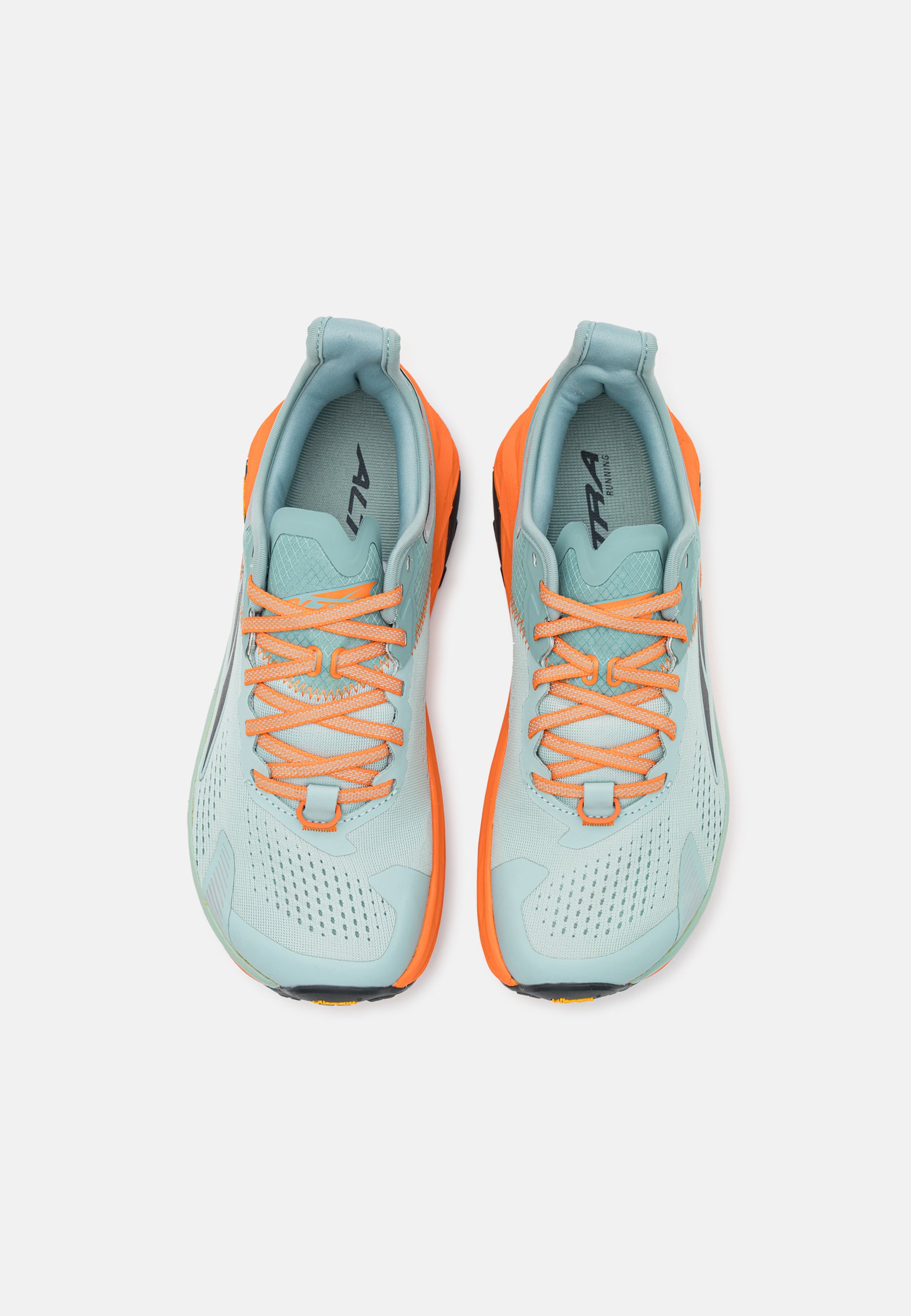 Altra OLYMPUS 5 - Trail running shoes - gray/orange/grey Altra OLYMPUS 5 - Trail running shoes - gray/orange/grey