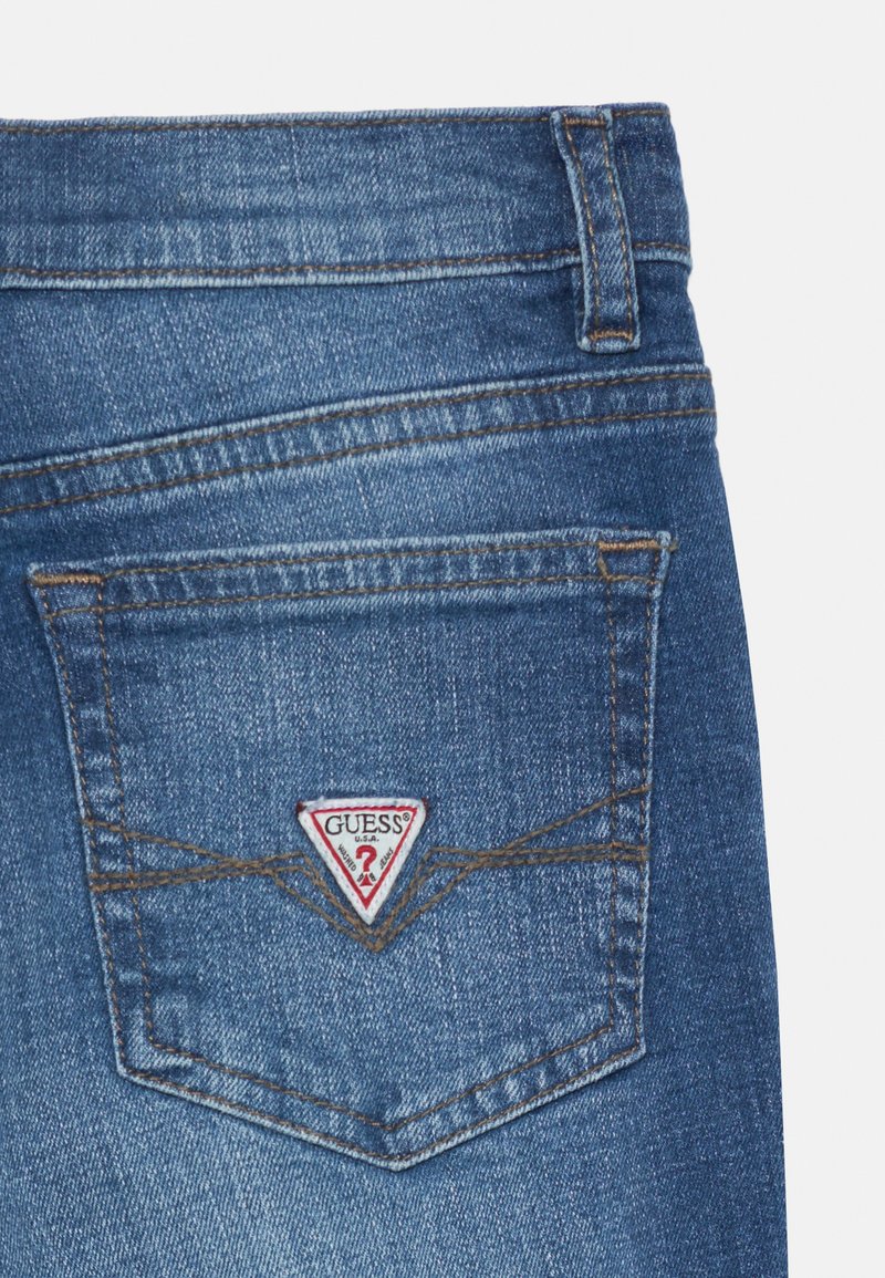 Guess jean large taille haute blanc Guess | La Redoute
