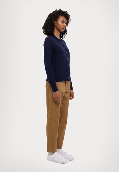 Polo Ralph Lauren LONG SLEEVED CARDIGAN - Cardigan - hunter navy