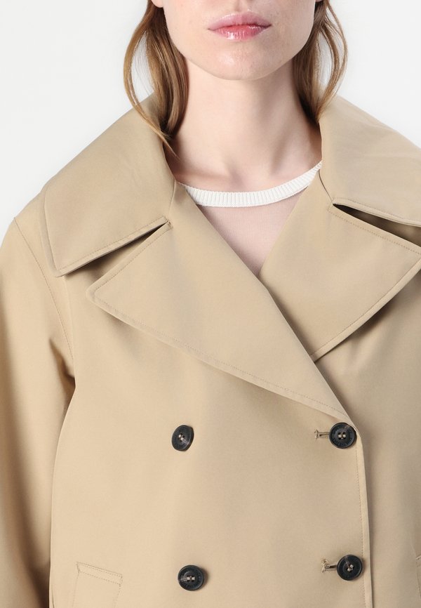 SOFI - Short coat - stardust beige4