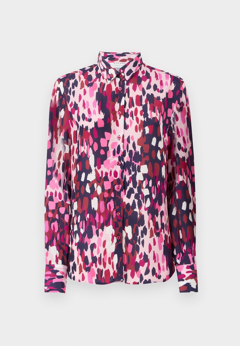 Eterna Overhemdblouse donkerroze Eterna Overhemdblouse donkerroze