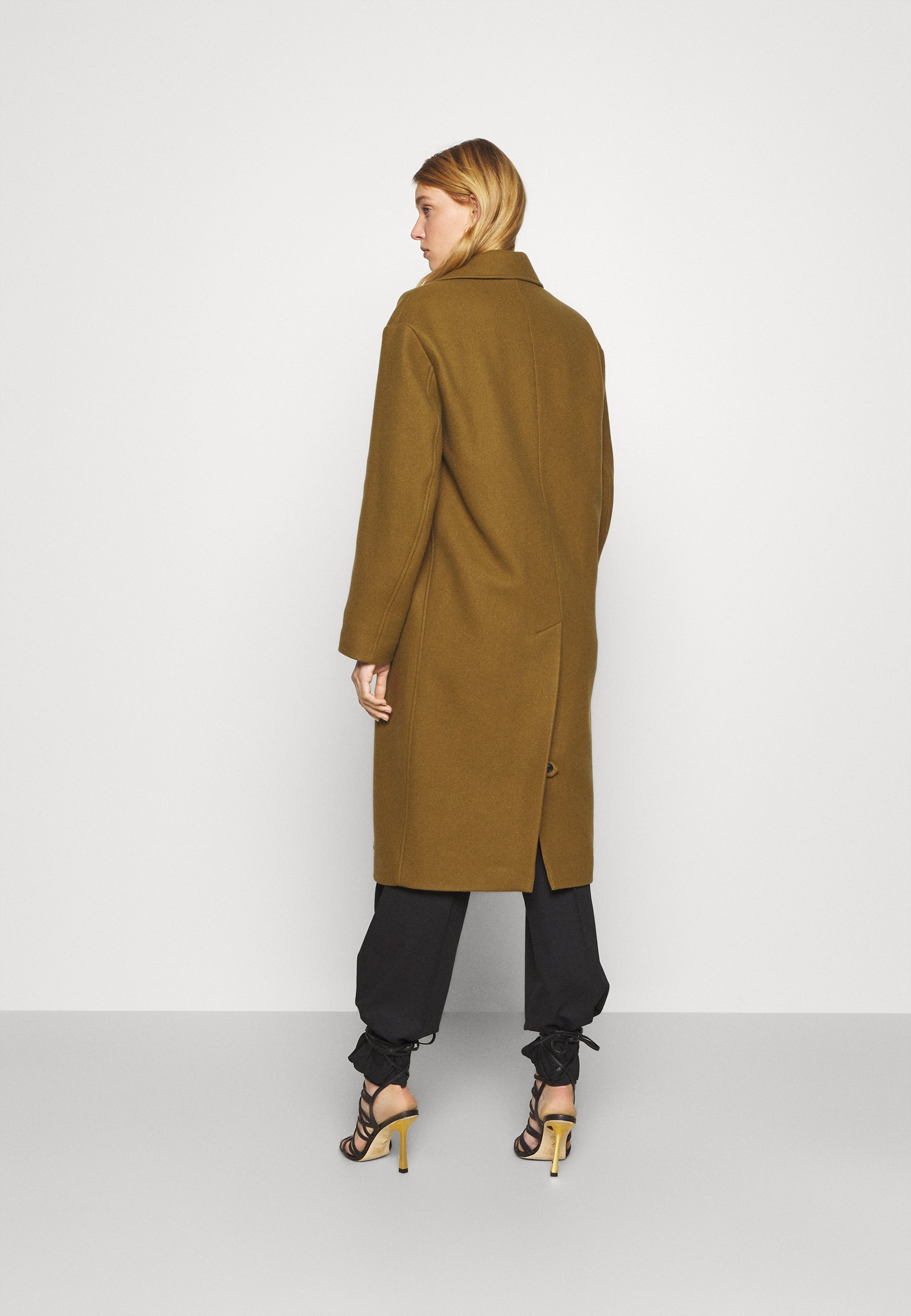 dark khaki coat