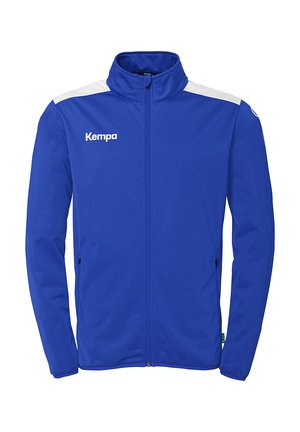 EMOTION - Training jacket - royal weiß