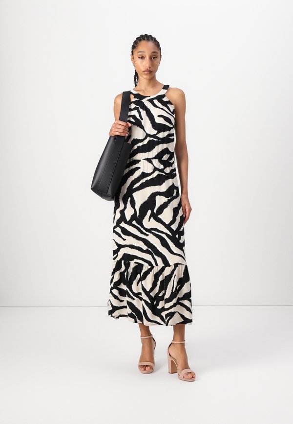 AMERICAN NECKLINE - Maxi dress - abstract beige4