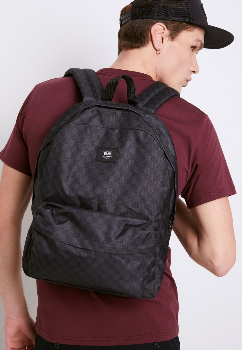 Vans MN OLD SKOOL III BACKPACK - Mochila - black/charcoal