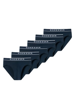 Schiesser 6 PACK - Slip - dunkelblau