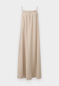 ONLLINO  RUFFLE   - Vardagsklänning - oxford tan
