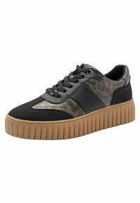 Marco Tozzi Sneakers laag - black leo