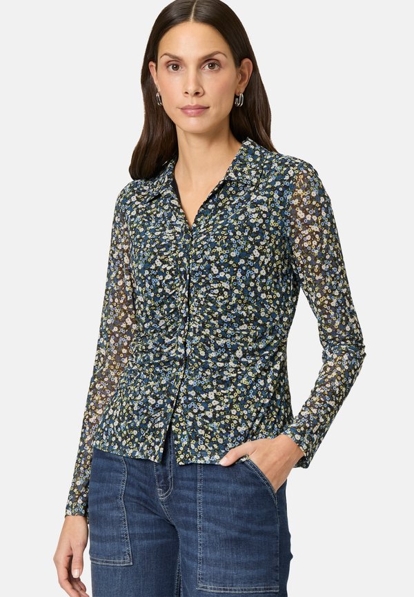 MIT KNOPFLEISTE - Hemdbluse