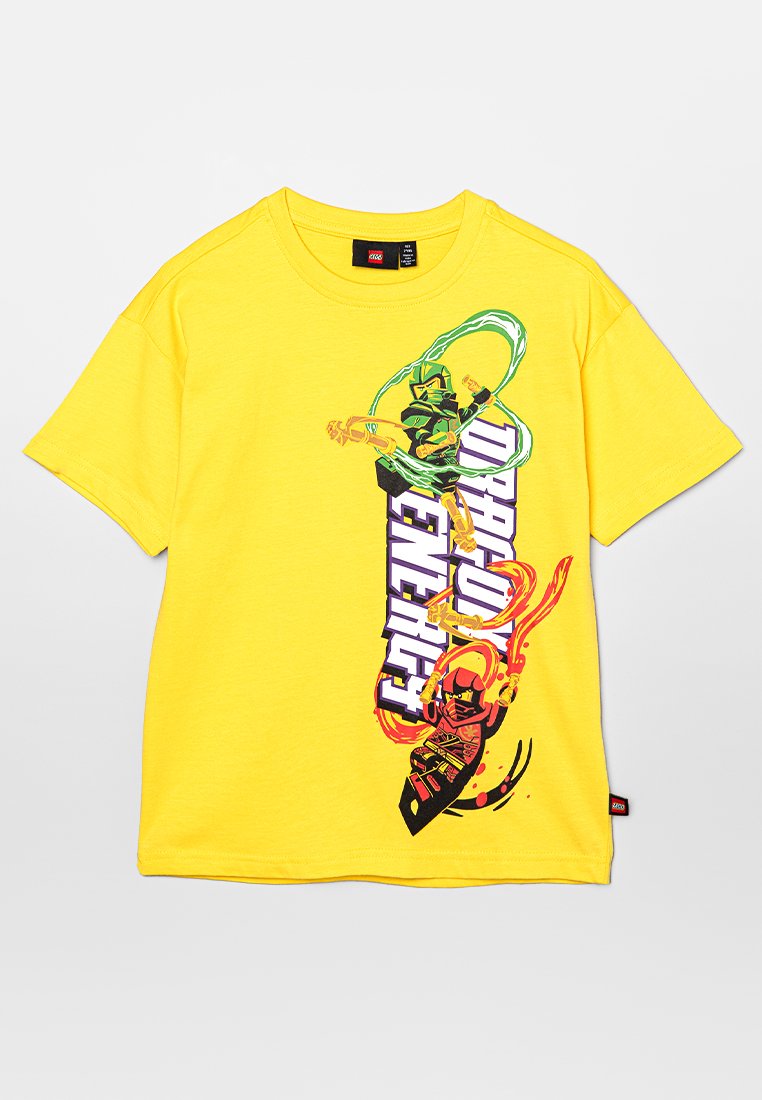 LEGO® kidswear T-shirt print geel
