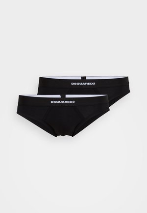 Dsquared2 NEW BASIC BRIEF 2 PACK - Slip - black