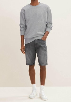 Jeans Shorts - grey denim