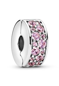 Pandora PAVÉ CLIP - Adorno - silver coloured