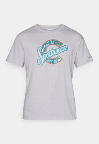 RAPID RIDGE™ GRAPHIC TEE - Print T-shirt - grey heather