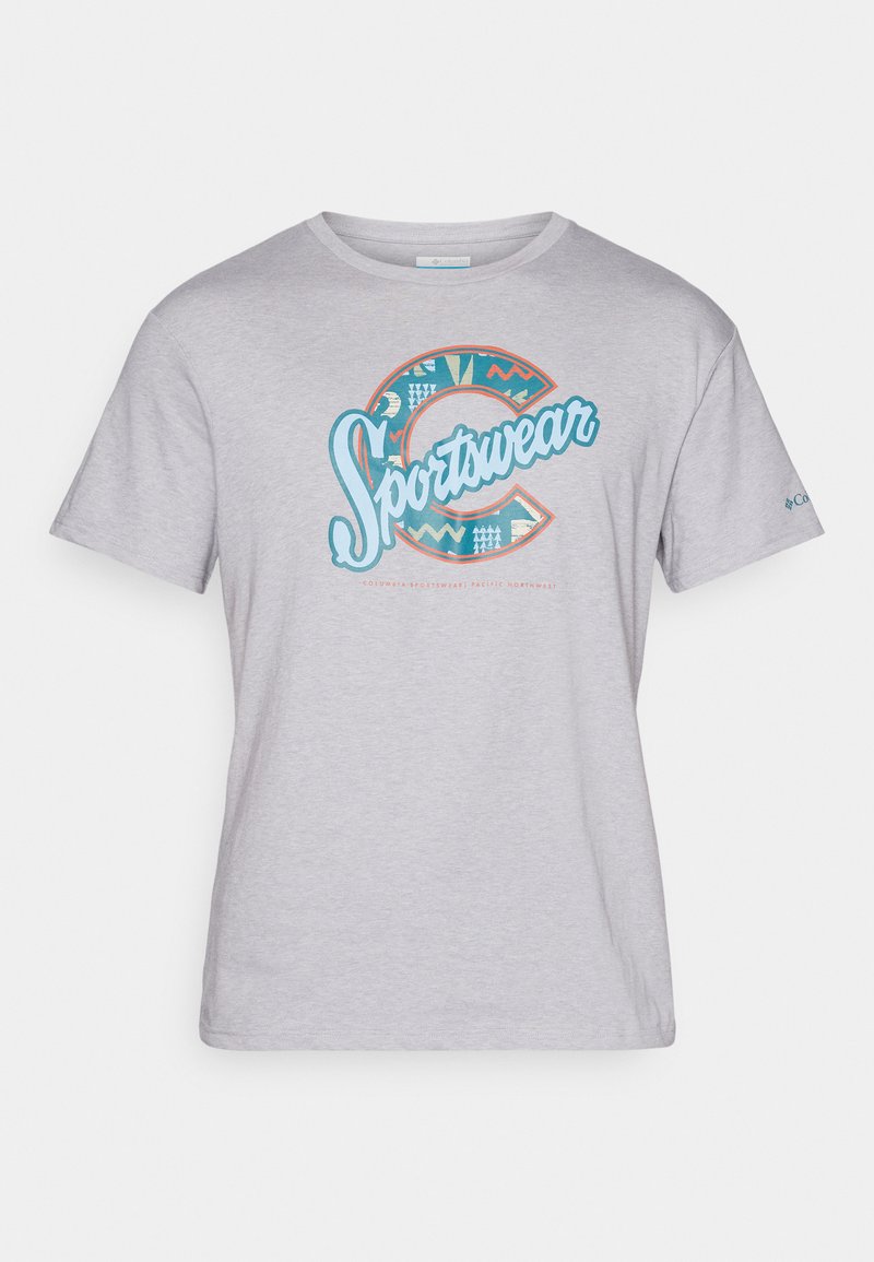 Columbia T-shirt print grijs