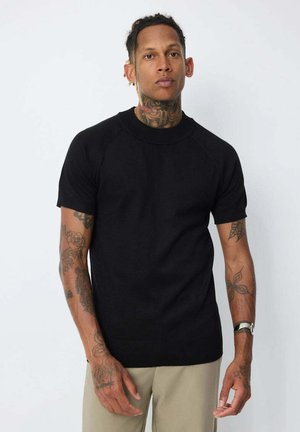 À MANCHE COURTE - T-shirt basique - noir