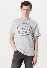 TOM TAILOR JOSH  - Jean droit - used dark stone black denim