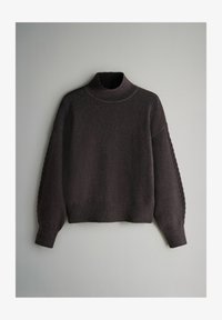 Vybráno, chocolate brown/navy blue