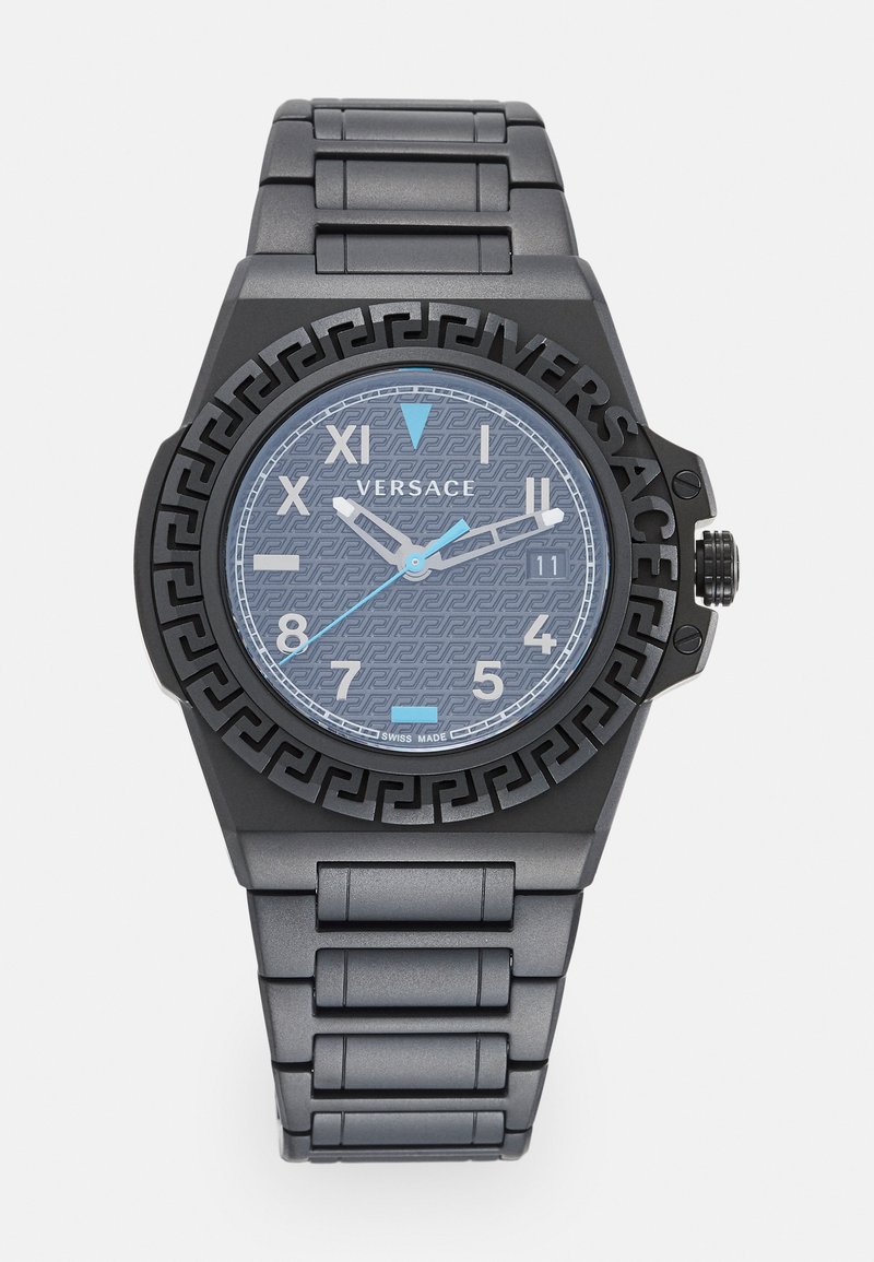 Versace Watches GRECA REACTION Watch all black/black Zalando.co.uk