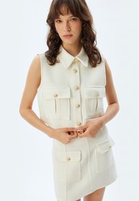 Koton CROP - Vest - beige