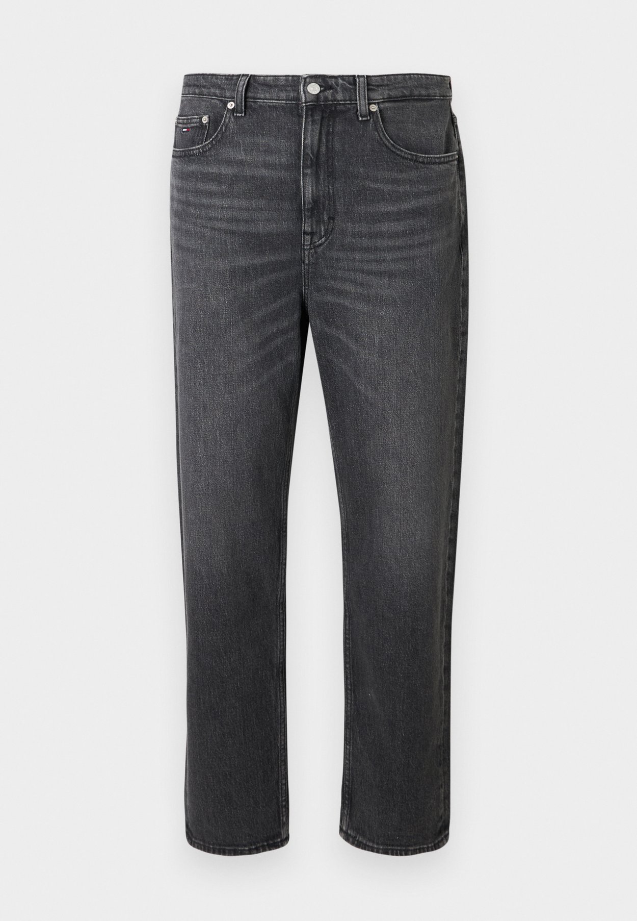 SONNY WHISKERED REGULAR TAPERED LEG BLACK JEANS