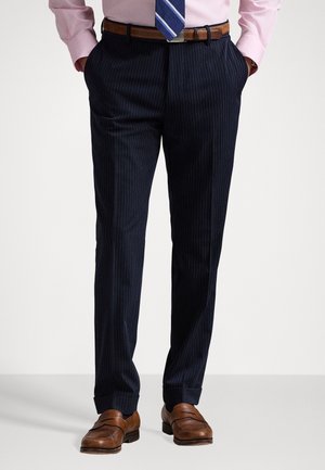 Polo Ralph Lauren STRIPED PERFORMANCE TWILL SUIT TROUSER - Bukse - navy/grey