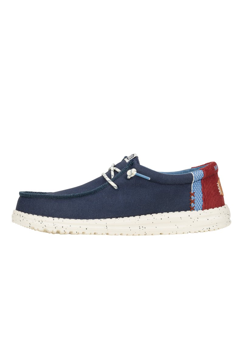HEYDUDE Wally Break Hey Day - Slip-On Schuhe - Bootsschuh - navy