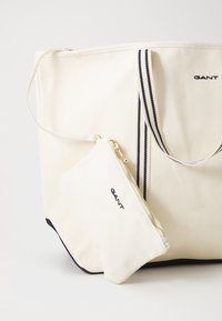 GANT BEACH TOTE BAG UNISEX SET - Geantă de pânză - cream