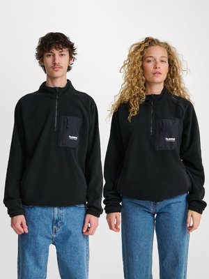Hummel, HALFZIP - Sweat polaire - black