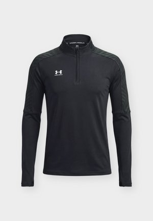 Under Armour, CHALLENGER PRO MIDLAYER - Pitkähihainen paita - black/white