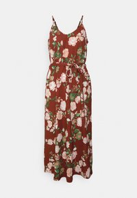 Vero Moda VMLGELINA SINGLET MIDI DRESS - Vestido de dia - henna
