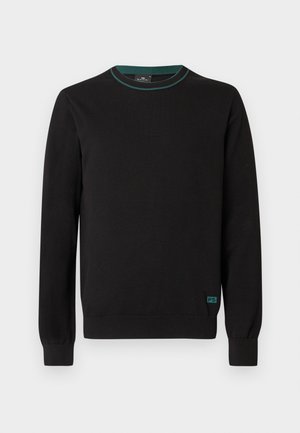 SWEATER CREW NECK - Neule - black