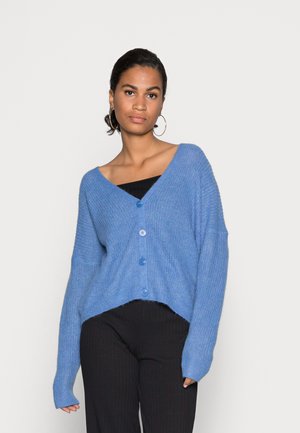 FLOW CARDIGAN - Cardigan - bright blue