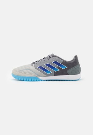 TOP SALA COMPETITION - Indoor football boots - grey three/blue burst/lucid blue