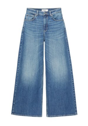 PULL&BEAR, SUPER WIDE-LEG JEANS - JEANS - Coupe large - dark blue