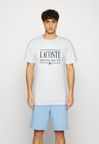 Lacoste UNISEX - T-shirt print - blanc