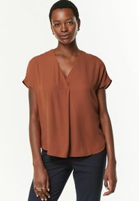 Next SHORT SLEEVE OVERHEAD STANDARD - Pusero - rust brown
