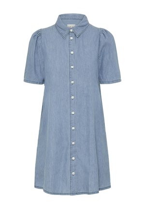 ICHI, IHANCEY DR3 - Denimové šaty - washed med blue
