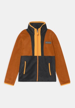BACK BOWL FULL ZIP UNISEX - Forro polar - warm copper/black/mango