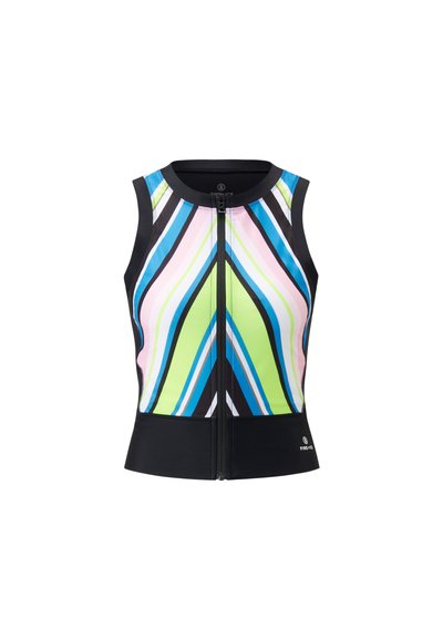 Bogner Fire + Ice ALMA - Top - blau lime schwarz