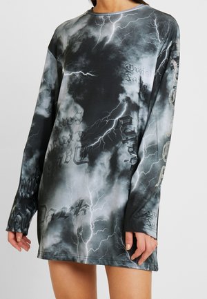 Jaded London Vestito di maglina - black