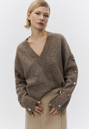 SOLANGE COZY DAYS - Trui - wren melange