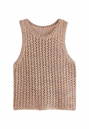 SEQUIN TANK - REGULAR FIT - Stickad tröja - blush pink