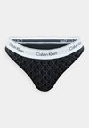 THONG ICON COTTON MODAL - Tanga - black/ashford gray