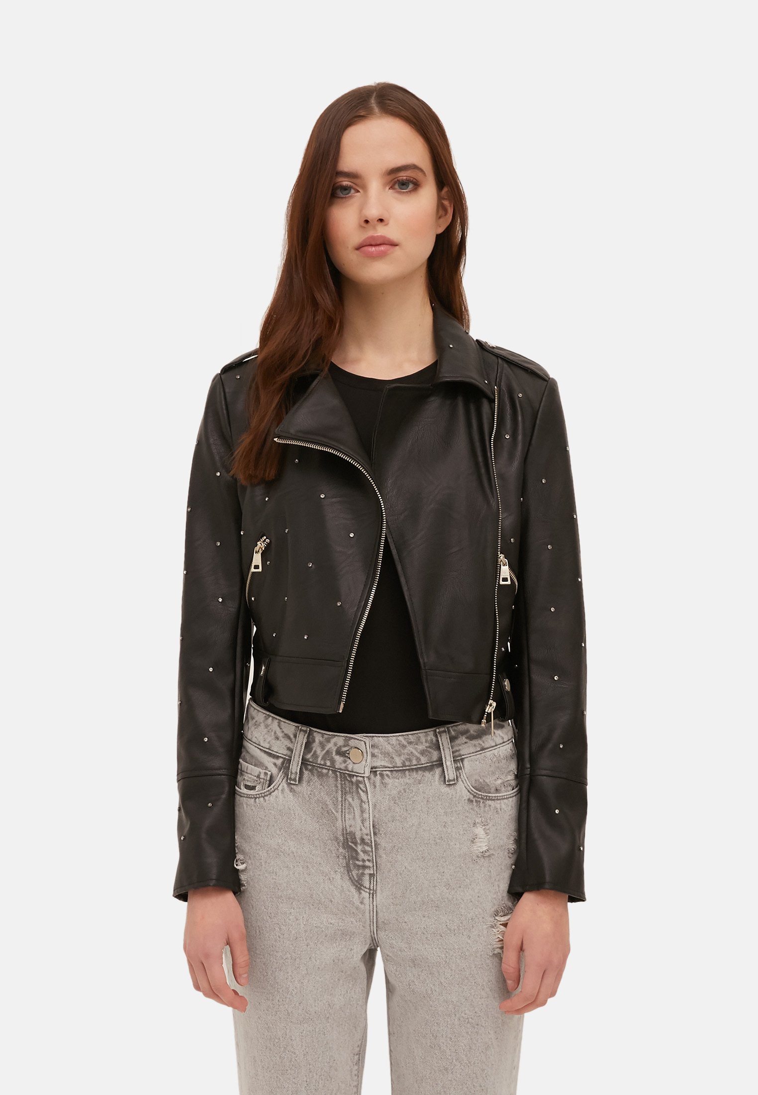 Motivi Giacca in similpelle - nero - Zalando.it