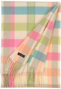 FRAAS CHECKED CASHMINK - MADE IN GERMANY - Šal - marshmallow