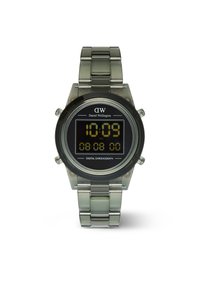 RETRO - Digitalklocka - dark green