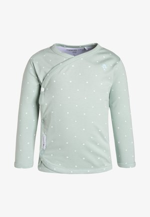 ANNE  - T-shirt à manches longues - grey mint