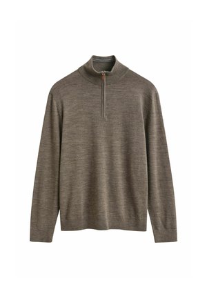 GANT, Strickpullover - dk hazelnut melange